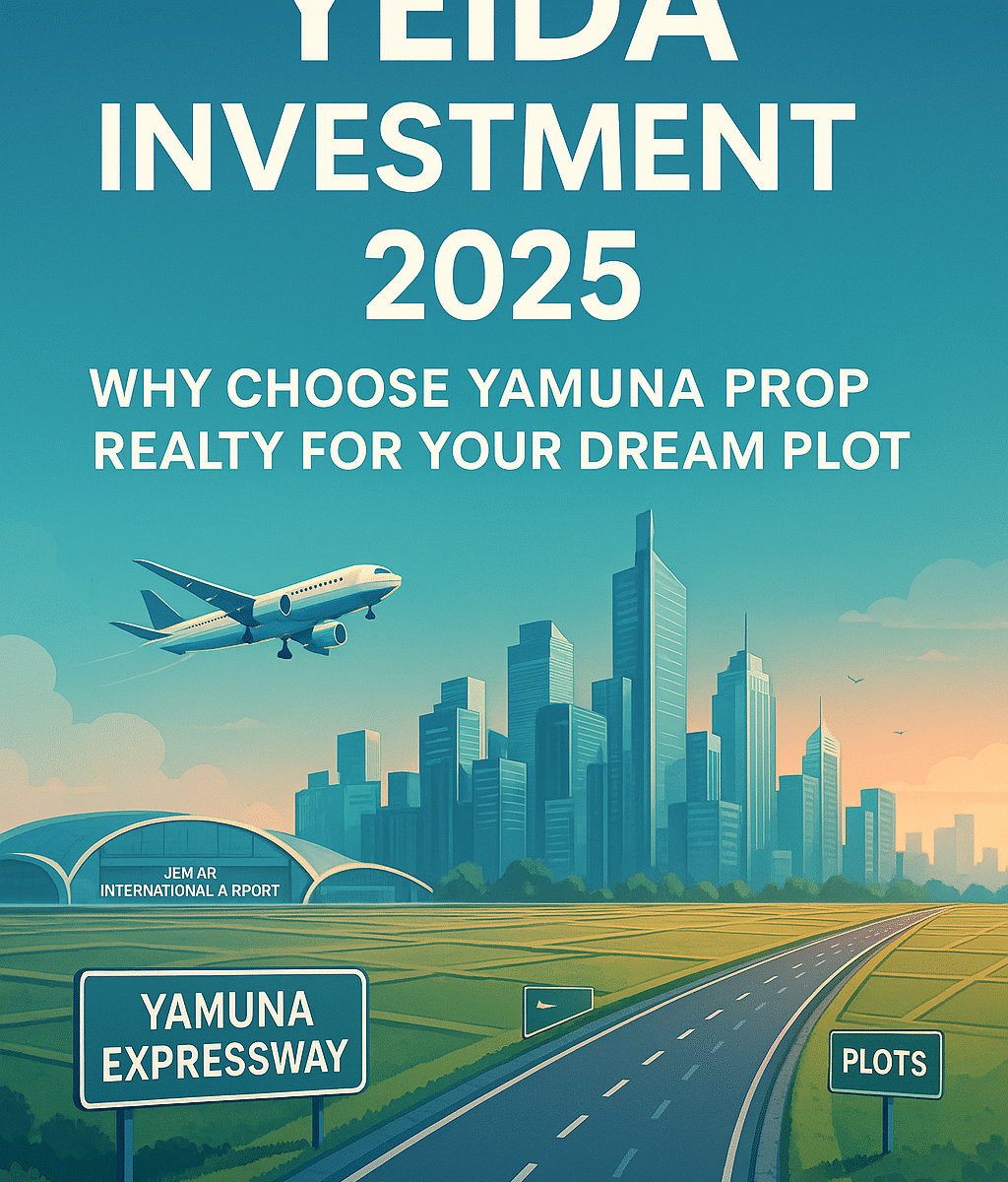 YEIDA smart city near Jewar Airport 2025
