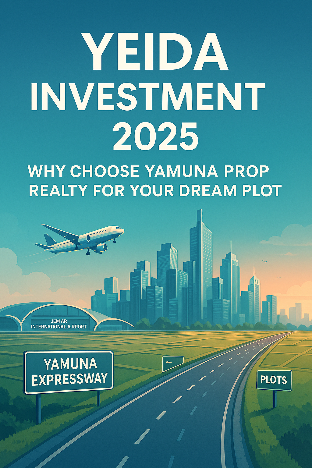 YEIDA smart city near Jewar Airport 2025